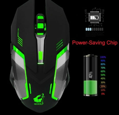 Ninja Dragon Stealth 7 Wireless LED Gaming Mouse