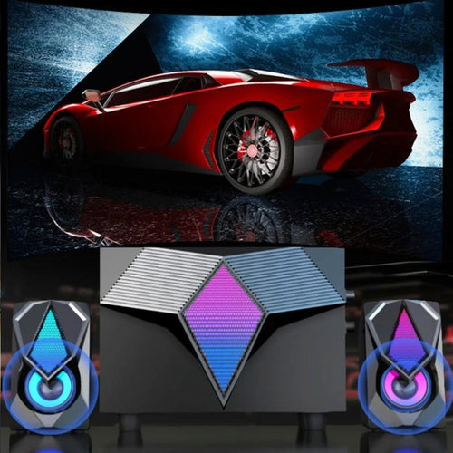 Dragon RGB Gaming Computer Speakers