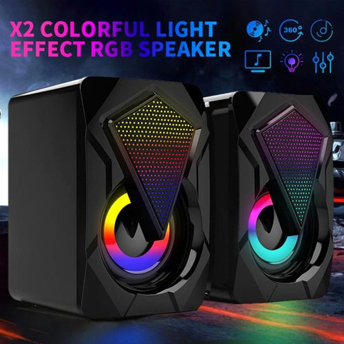 Dragon RGB Gaming Computer Speakers
